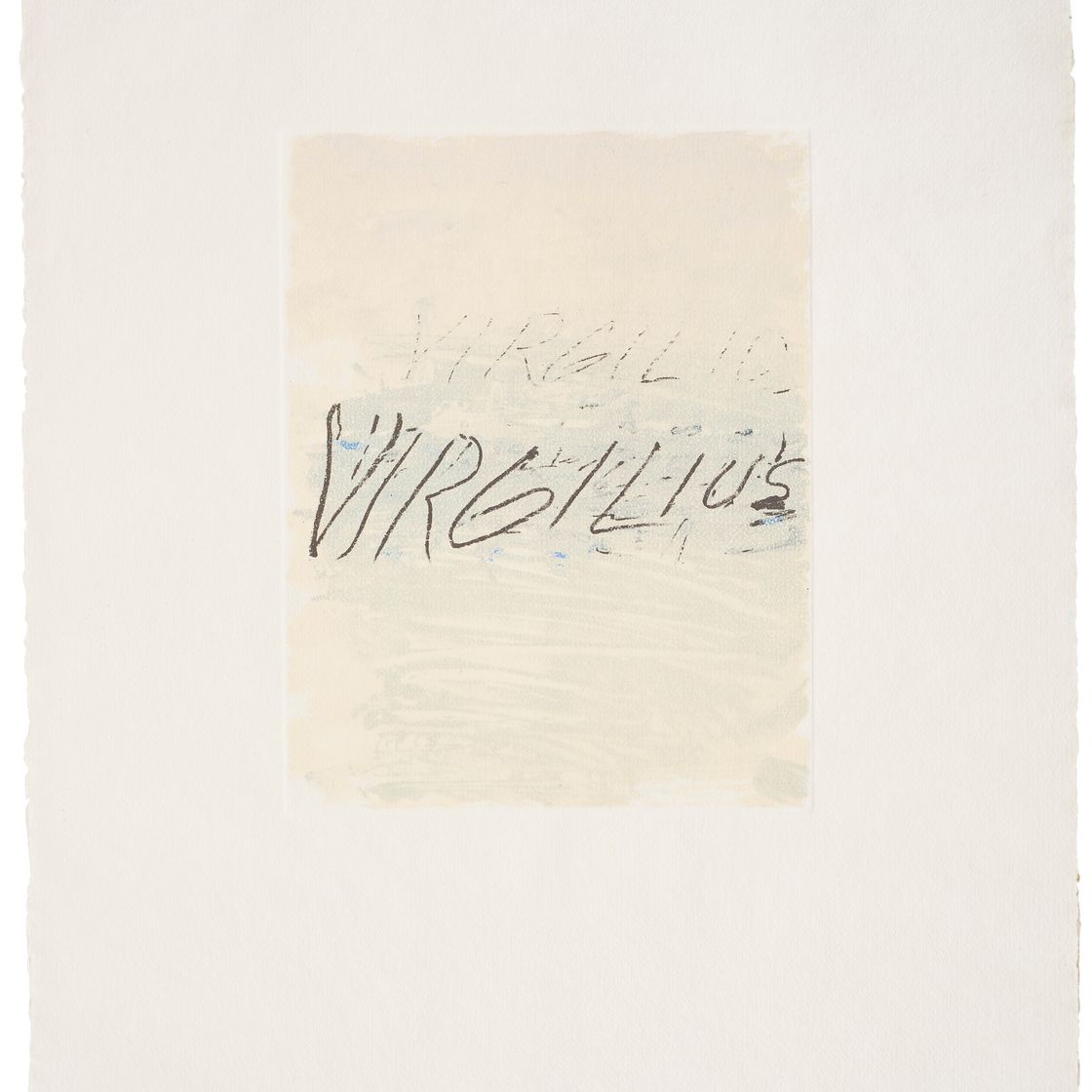 Cy Twombly — Шесть латиноамериканских писателей и поэтов, изображение 9