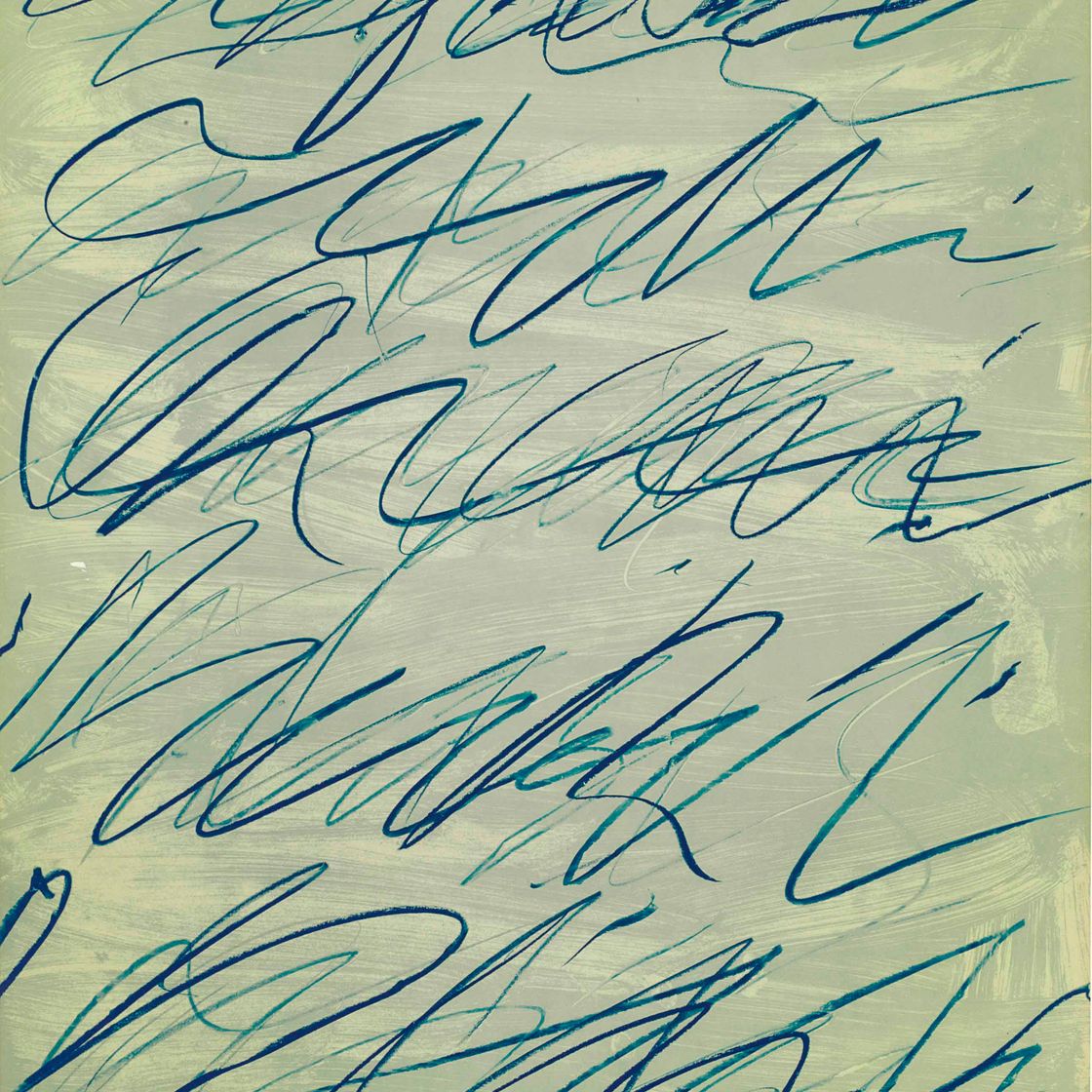 Cy Twombly — Римские заметки VI, из римских заметок