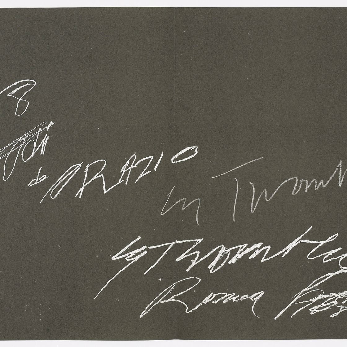 Cy Twombly — 8 Оди ди Орацио (Вторая серия), изображение 7