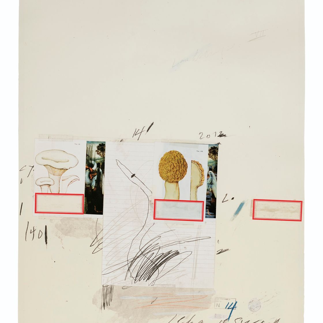 Cy Twombly — Нет. Я, из первой части естественной истории: Грибы