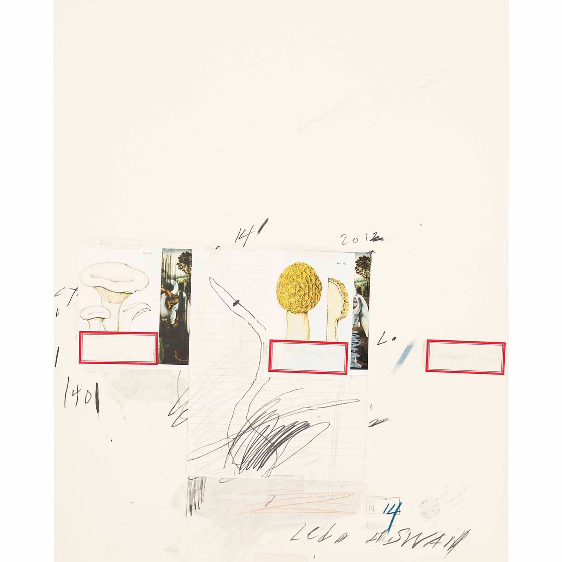 Cy Twombly — Фото I, из: Естественная история, часть I (Бастиан, 42)