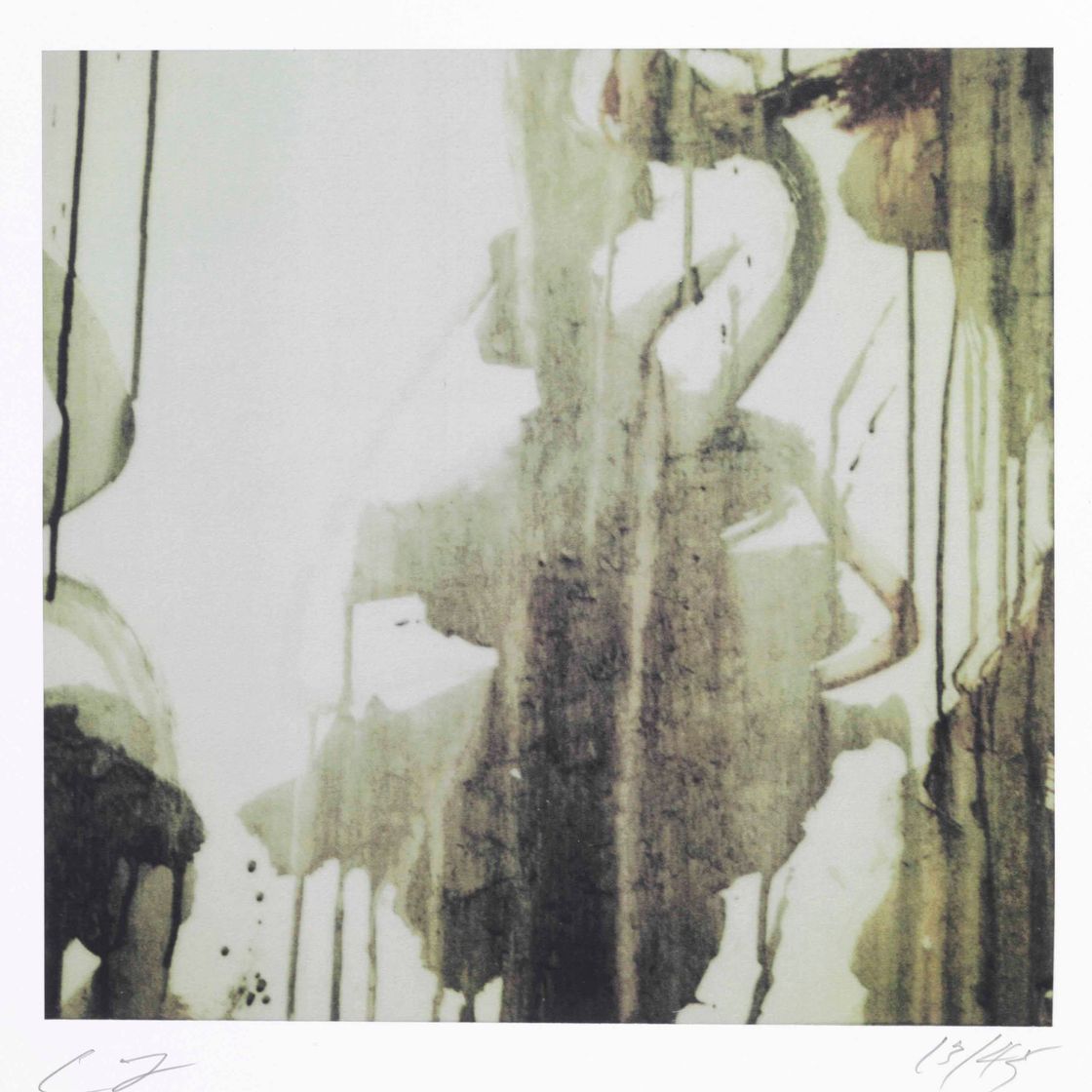 Cy Twombly — Без названия (деталь картины)