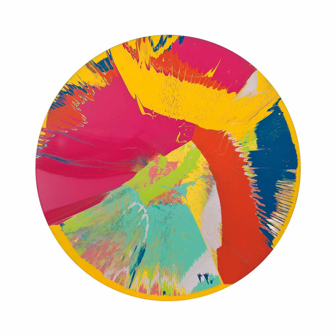Damien Hirst — красивая, соляная, нефункциональная, экспансивная, вихревая, завитушечная, волшебная роспись