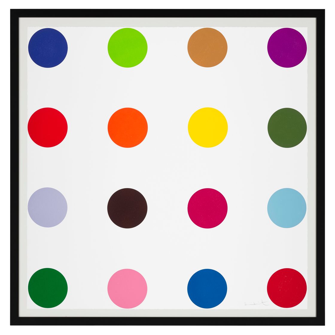 Damien Hirst — Кокарбоксилаза, из 40 вырезанных на дереве пятен, изображение 2