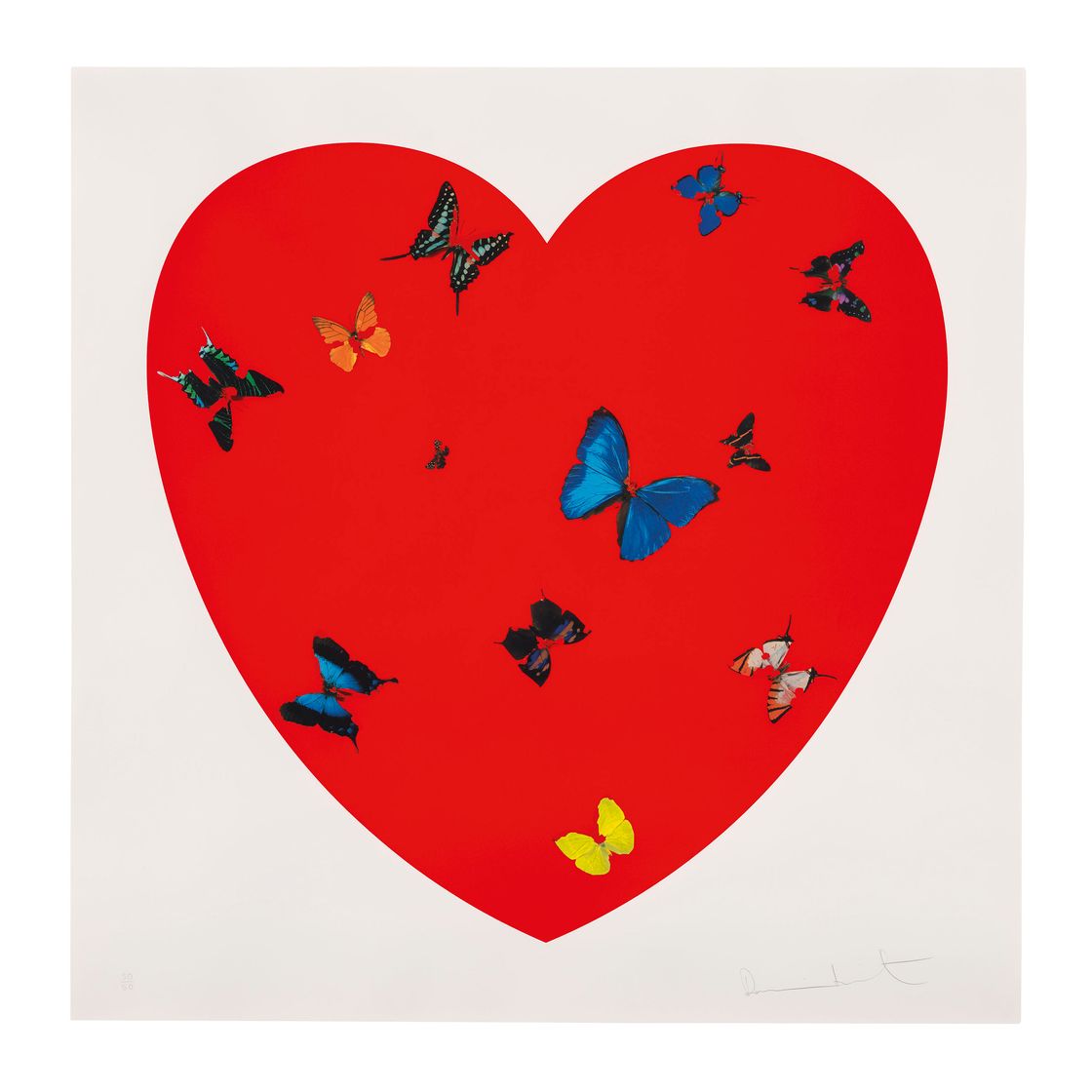 Damien Hirst — Все, что тебе нужно, - это Любовь, Любовь, Любовь., изображение 1