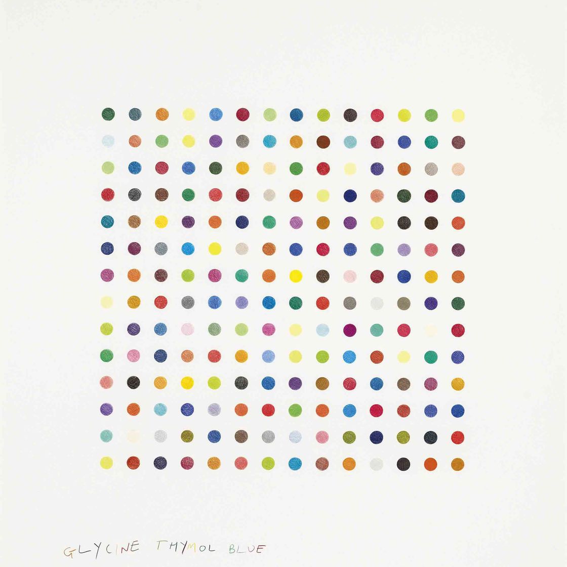Damien Hirst — Глицин-тимоловый синий
