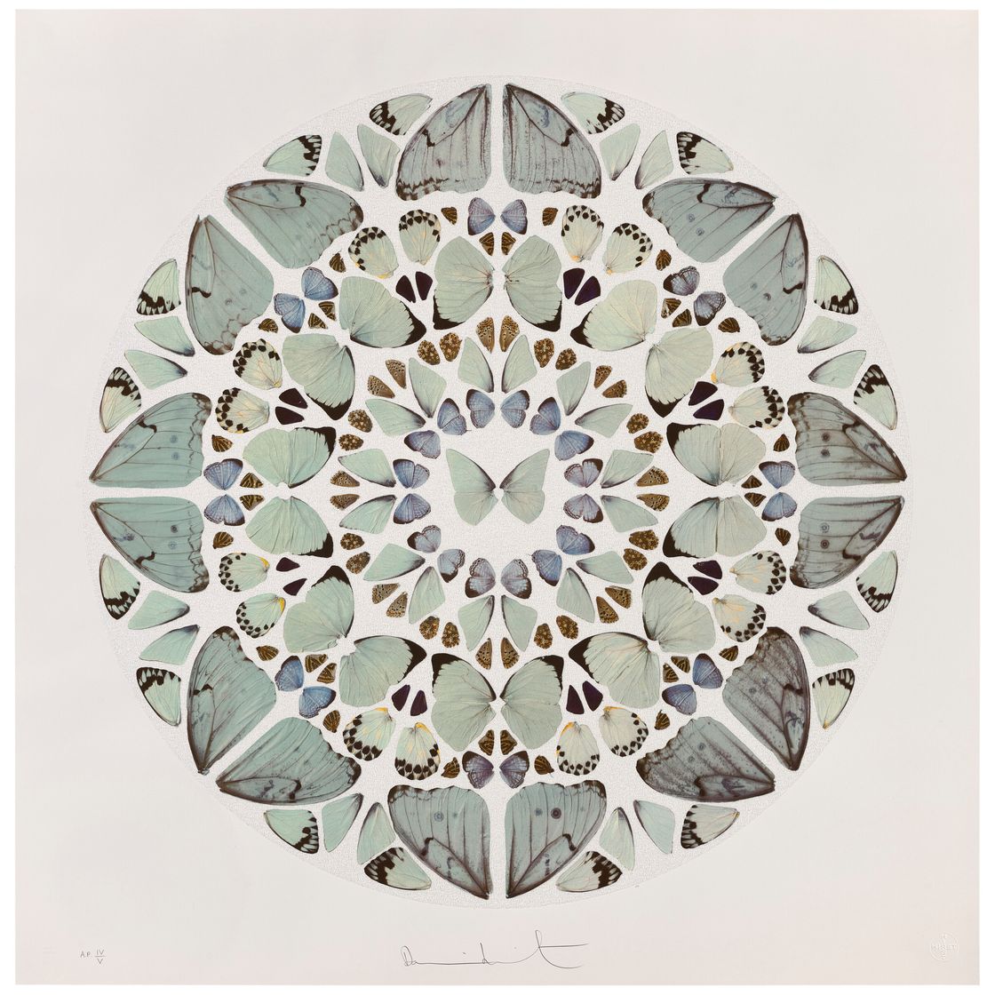Damien Hirst — Печать псалма: Exaudi, Domine