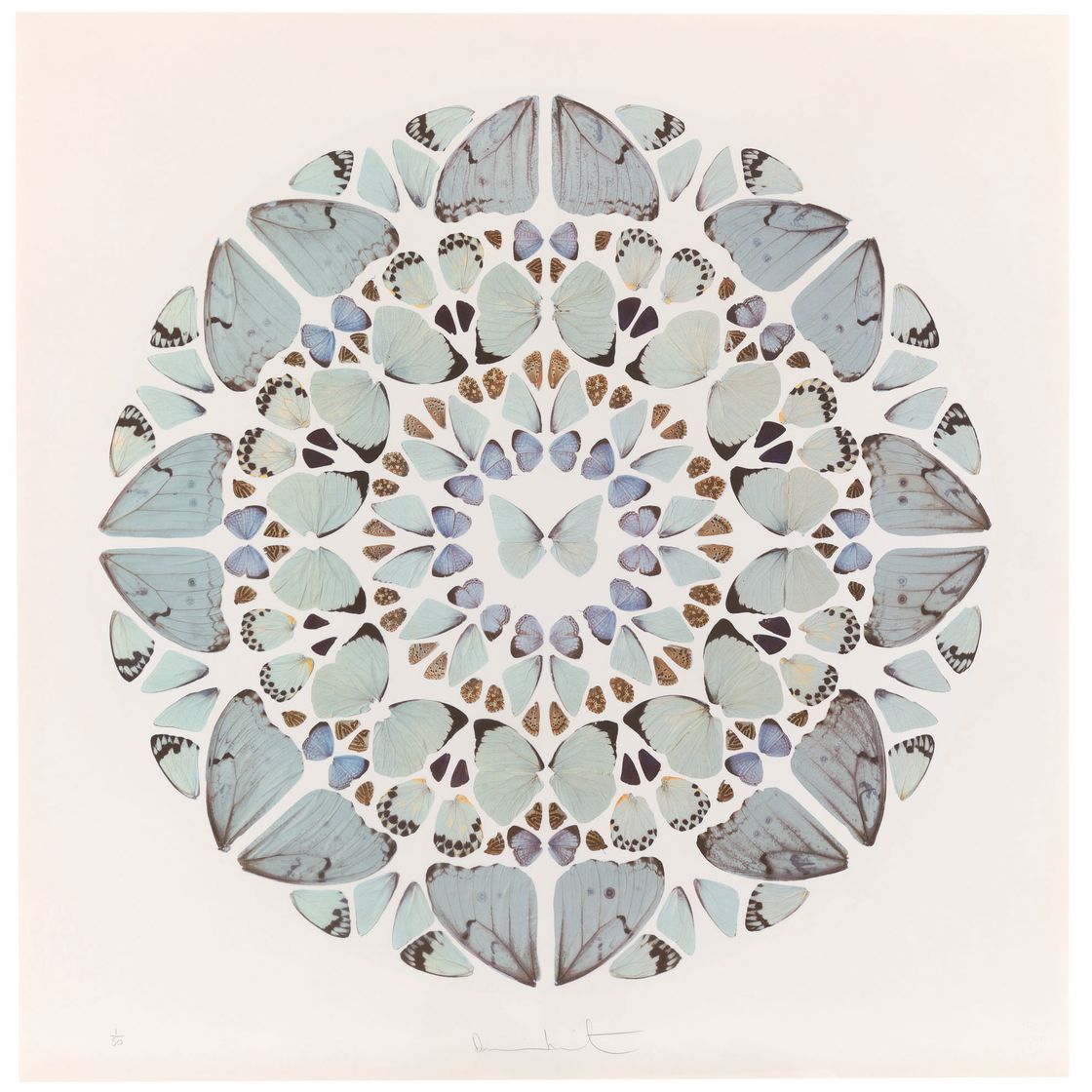 Damien Hirst — Печать псалма: Exaudi, Domine,