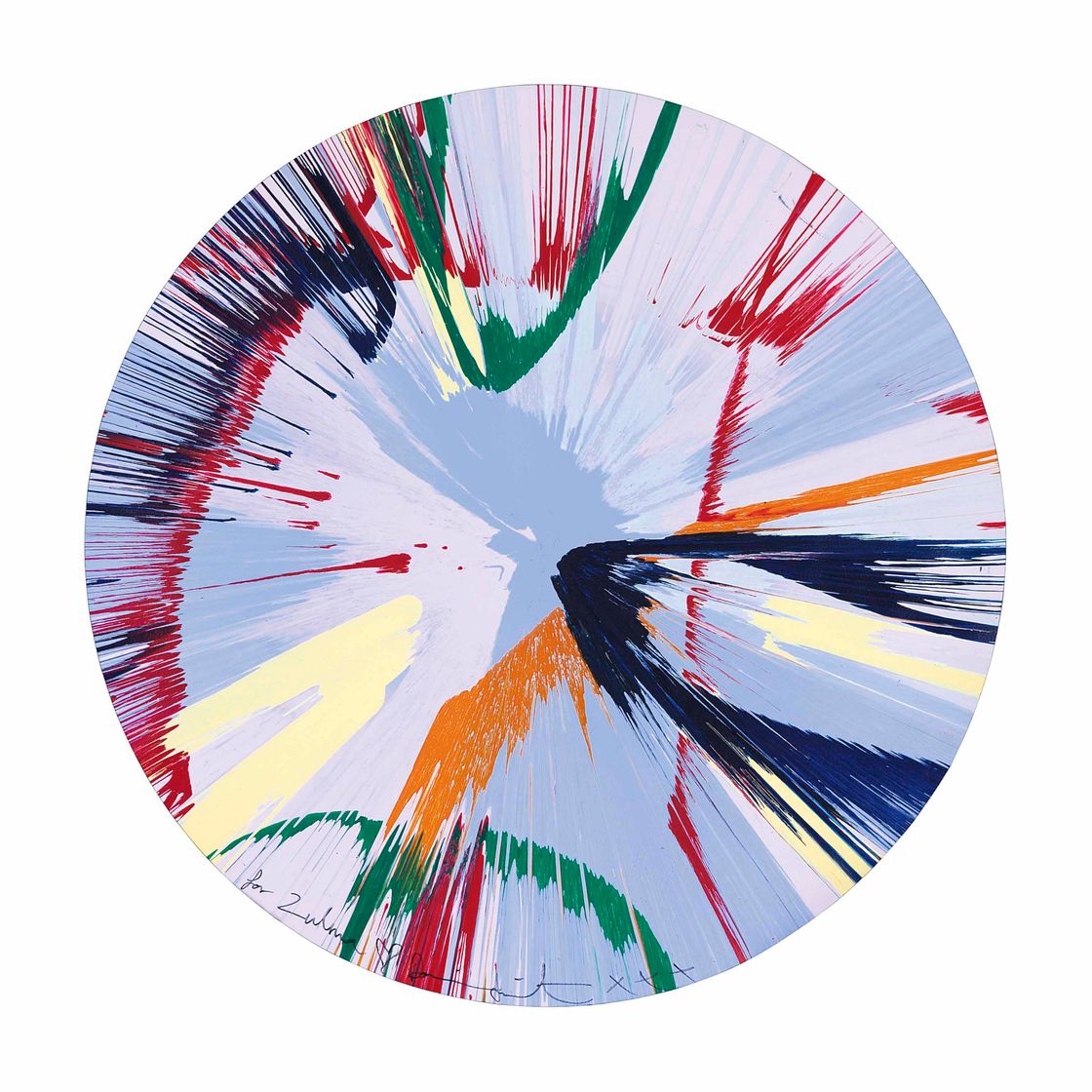 Damien Hirst — Вращающаяся живопись