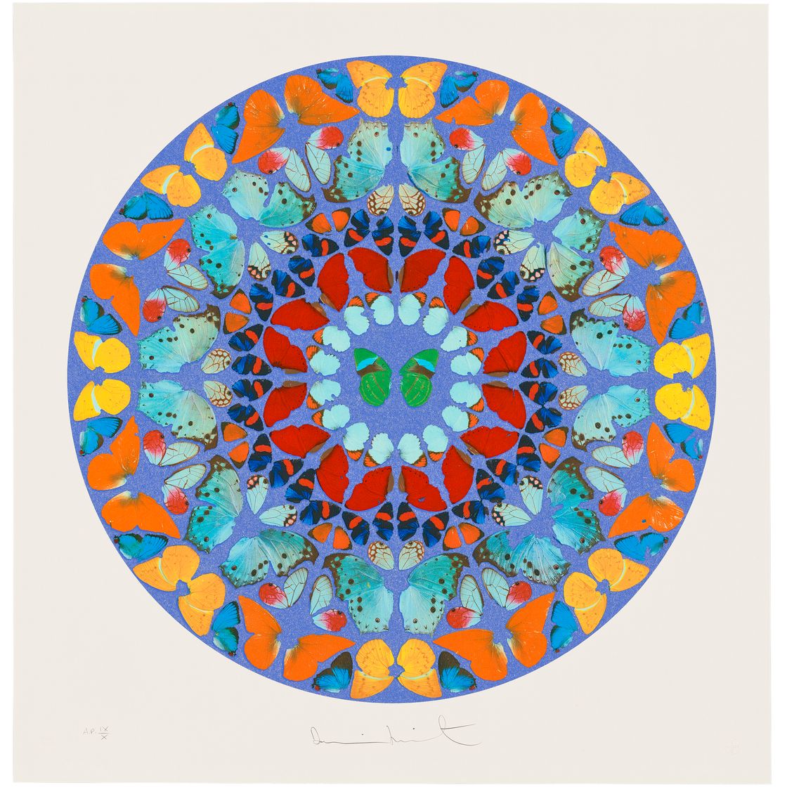 Damien Hirst — Домино Конфидо, из: Псалмов