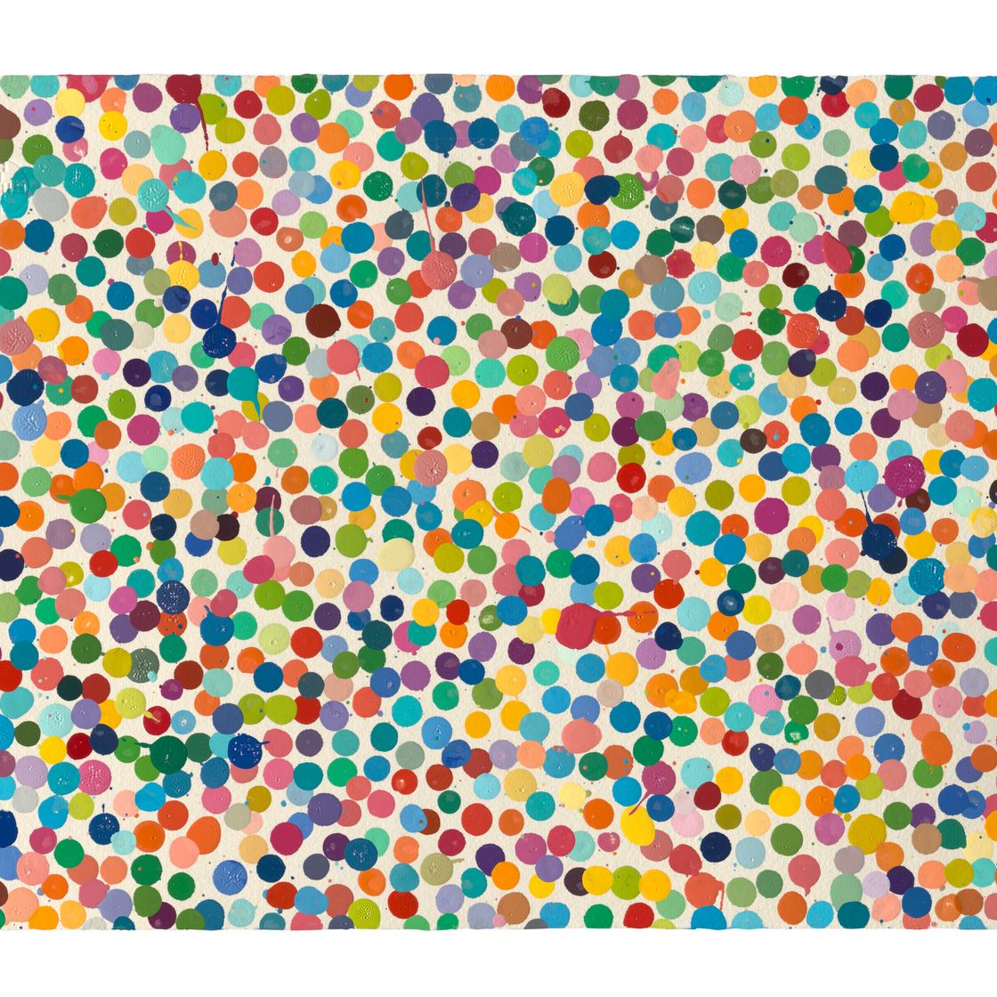 Damien Hirst — Валюта: 7107. Подави эмоции.
