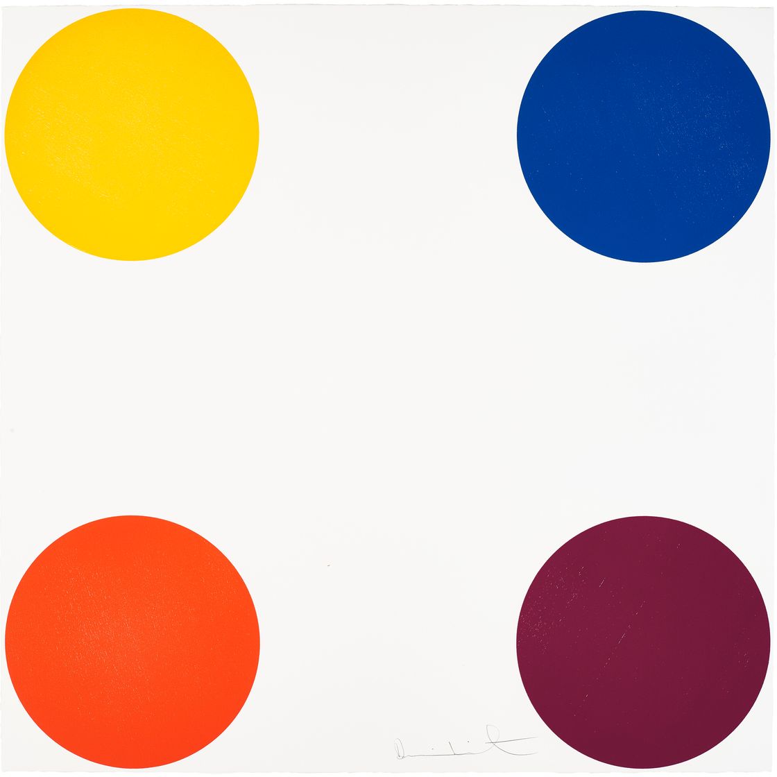 Damien Hirst — Норлейцин, из 12 гравюр на дереве