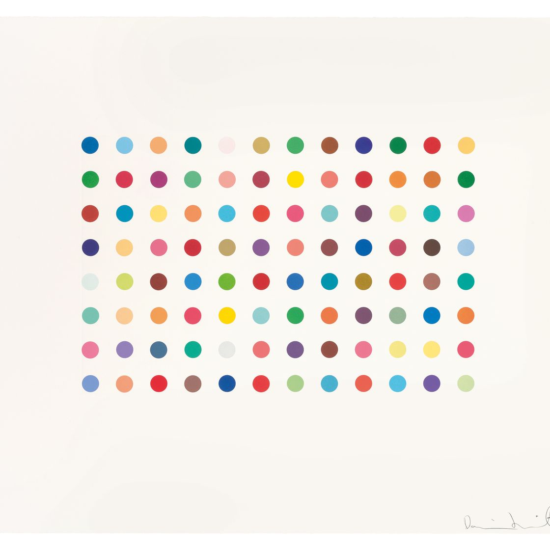 Damien Hirst — Бромфеноловый синий
