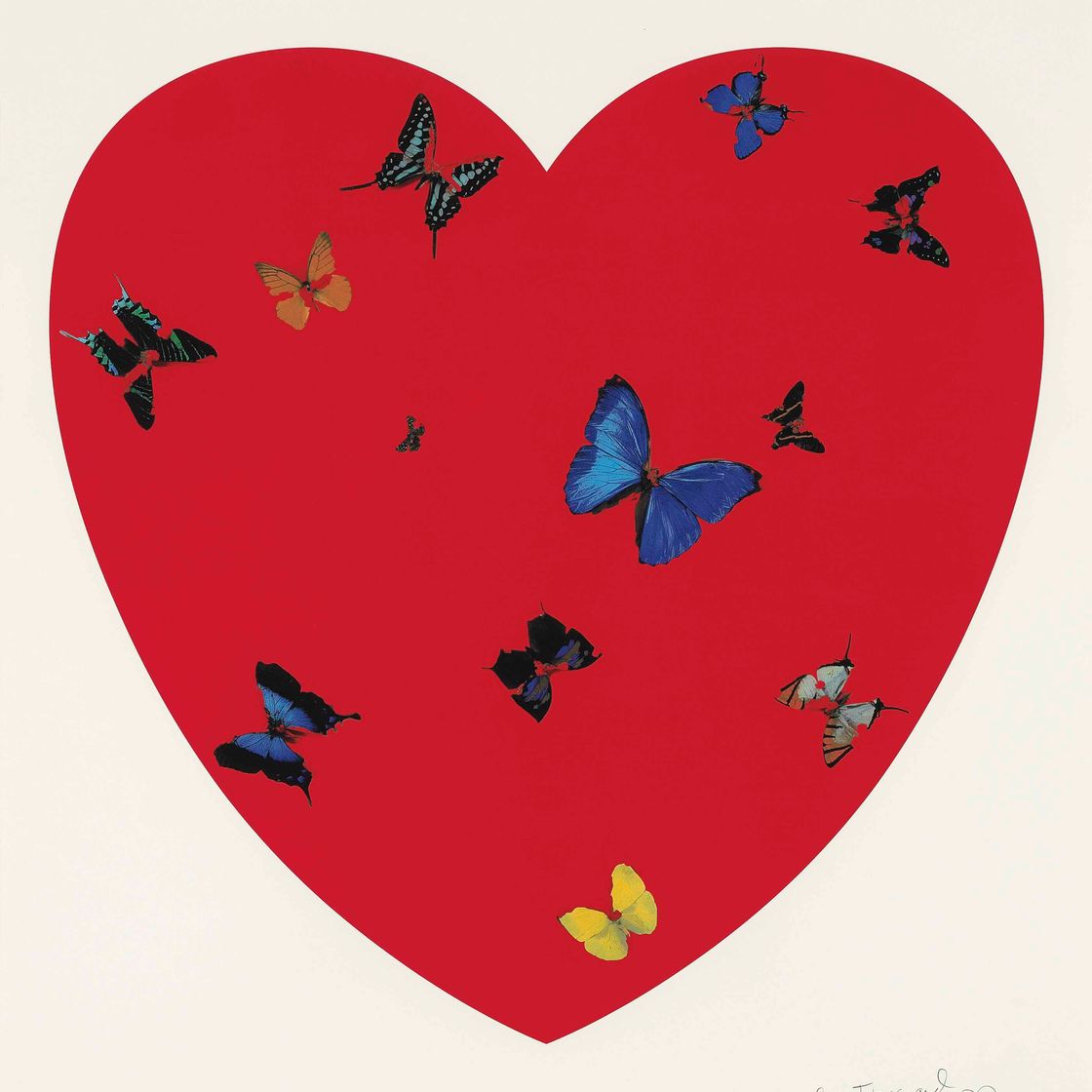 Damien Hirst — Все, что Тебе нужно, - это Любовь, Любовь, Любовь