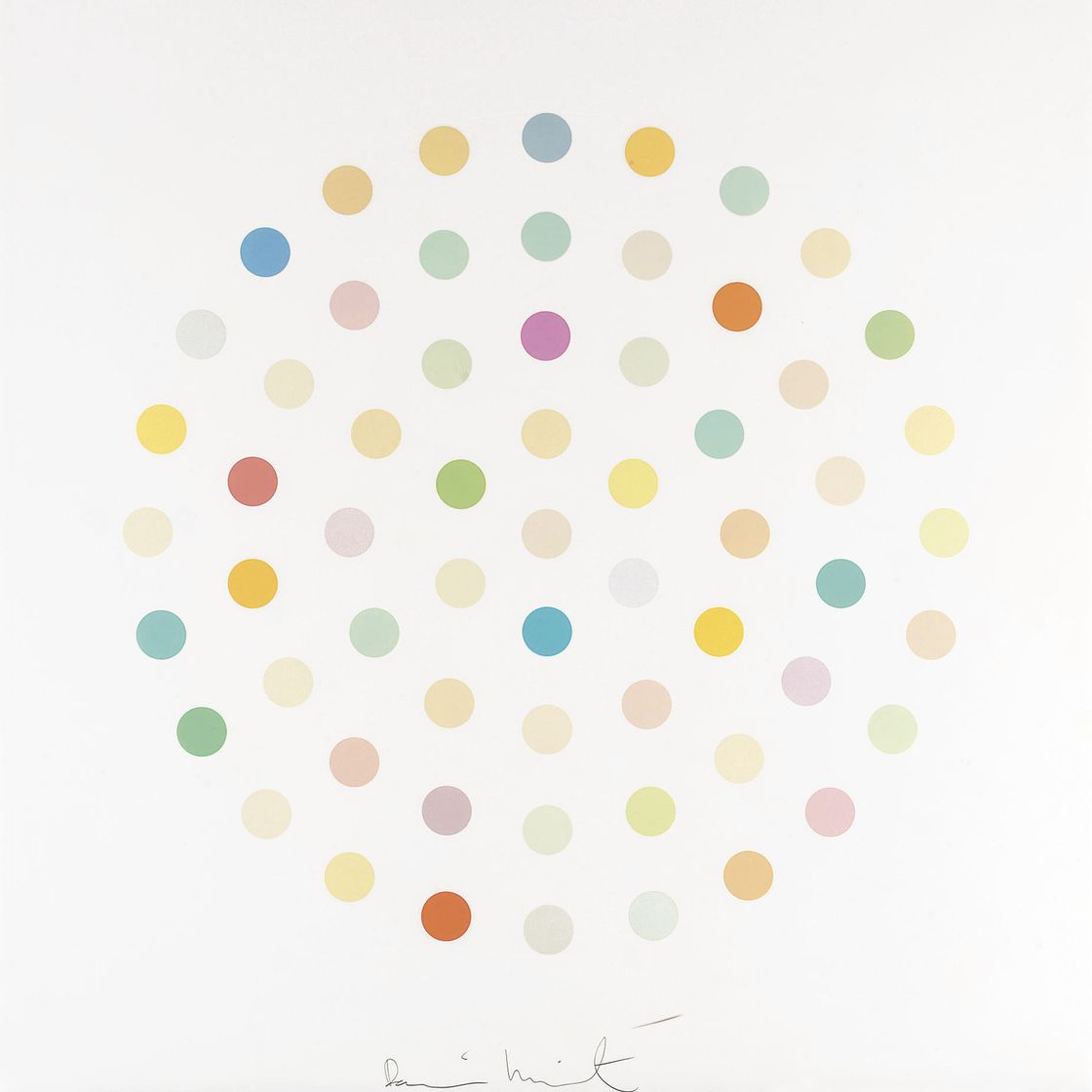 Damien Hirst — Циклопирокс Оламин (Образец, т. III, стр. 158)