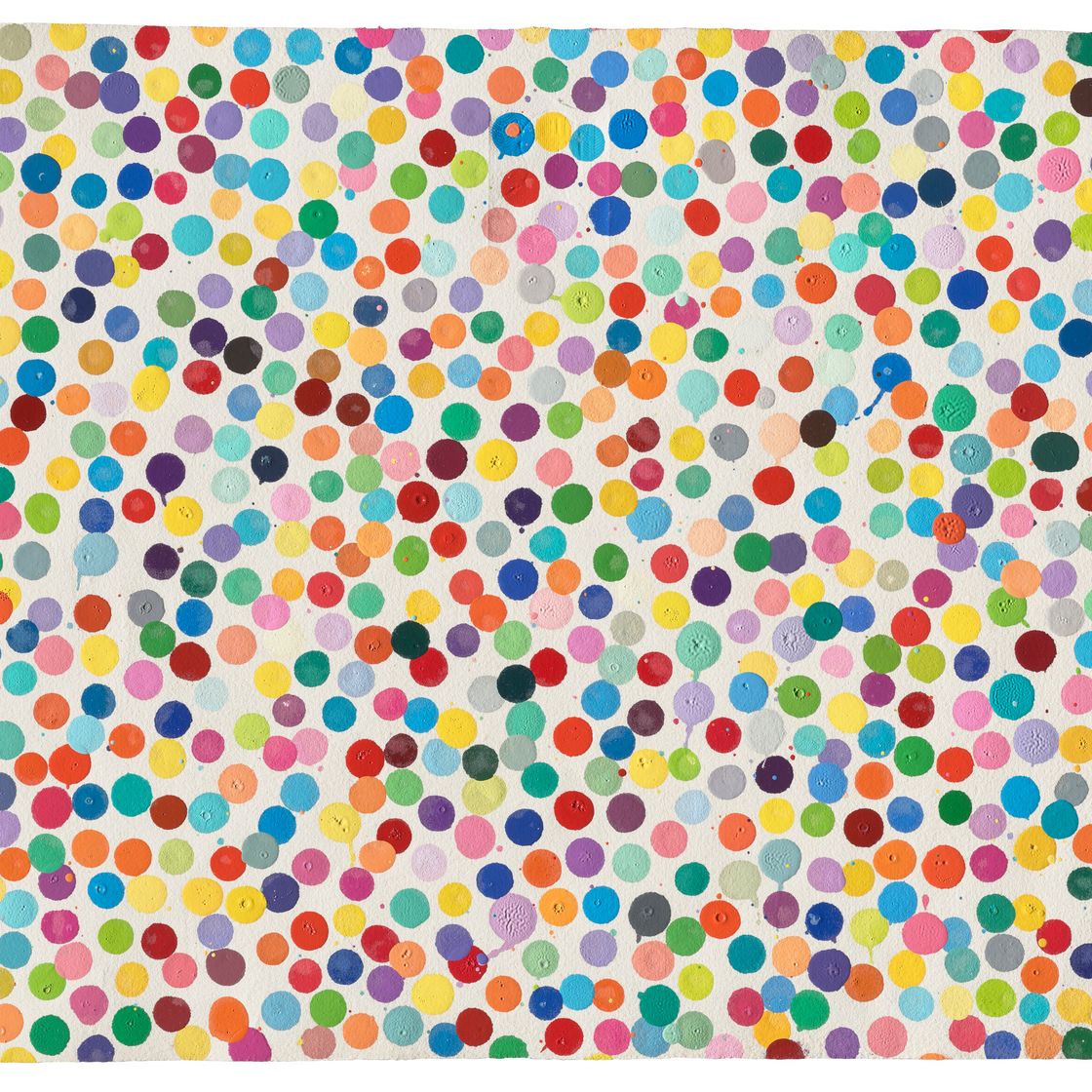 Damien Hirst — 8899. Чертово шоссе стало длиннее от Валютного центра