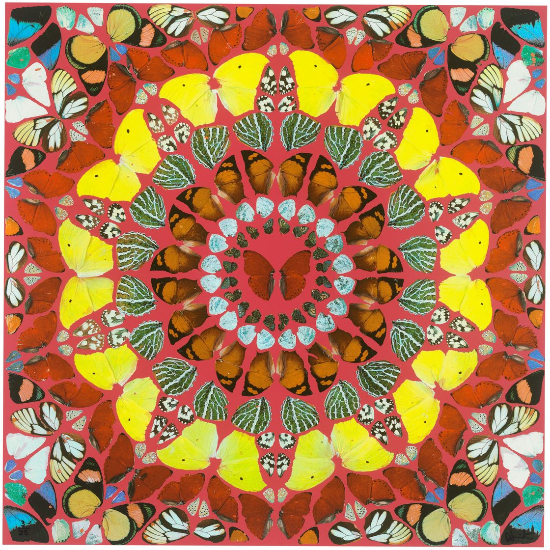 Damien Hirst — Джудика Домино, из серии "Псалом"