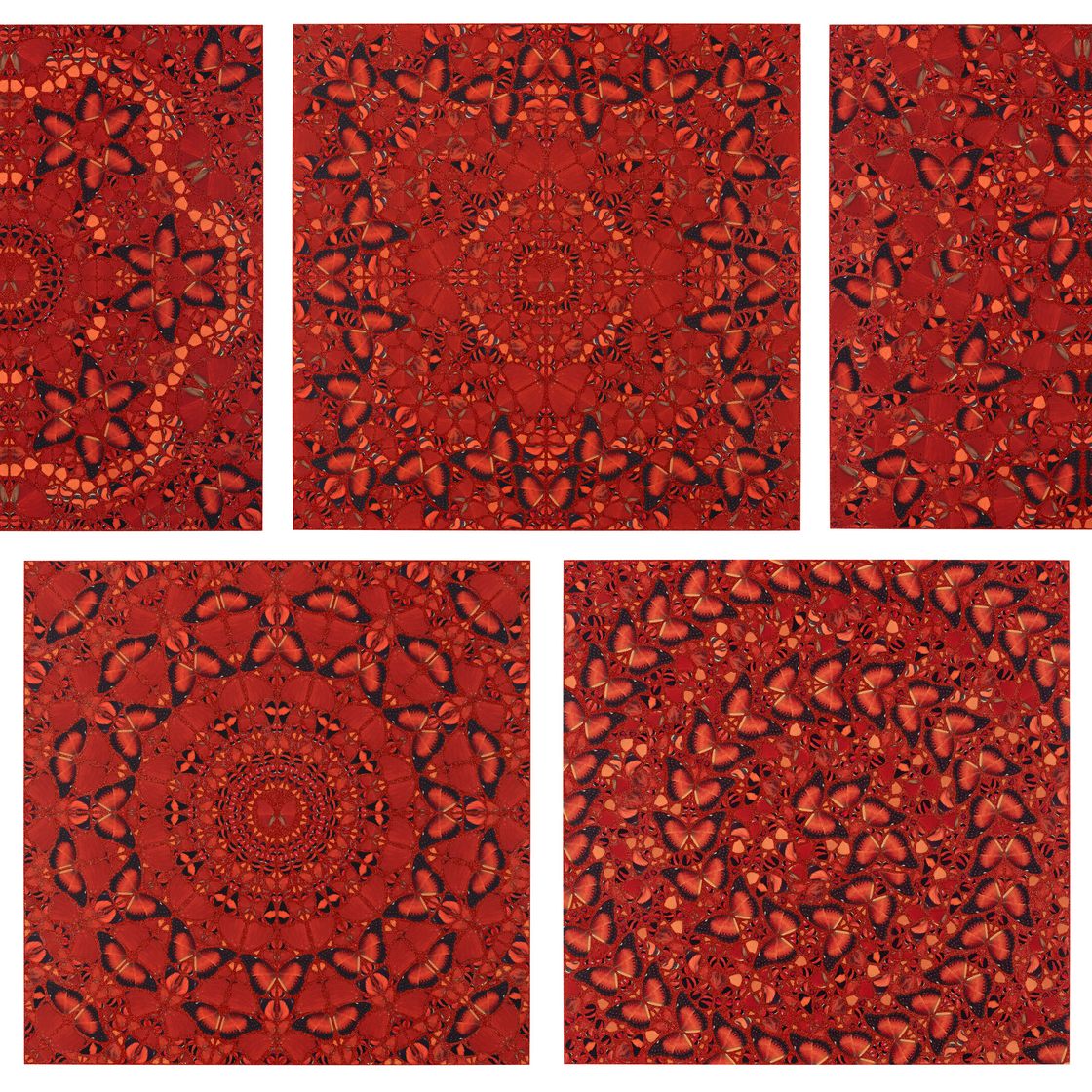 Damien Hirst — Императрицы (H10 1-5)