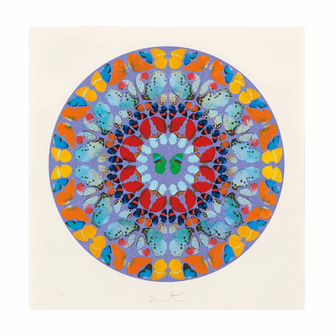 Damien Hirst — Домино Конфидо, из: Псалмов