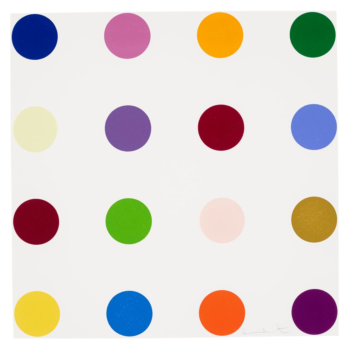 Damien Hirst — Нопалин, из 40 гравюр на дереве