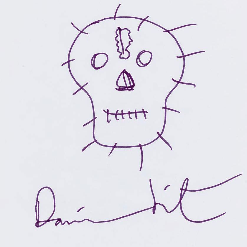 Damien Hirst — Череп