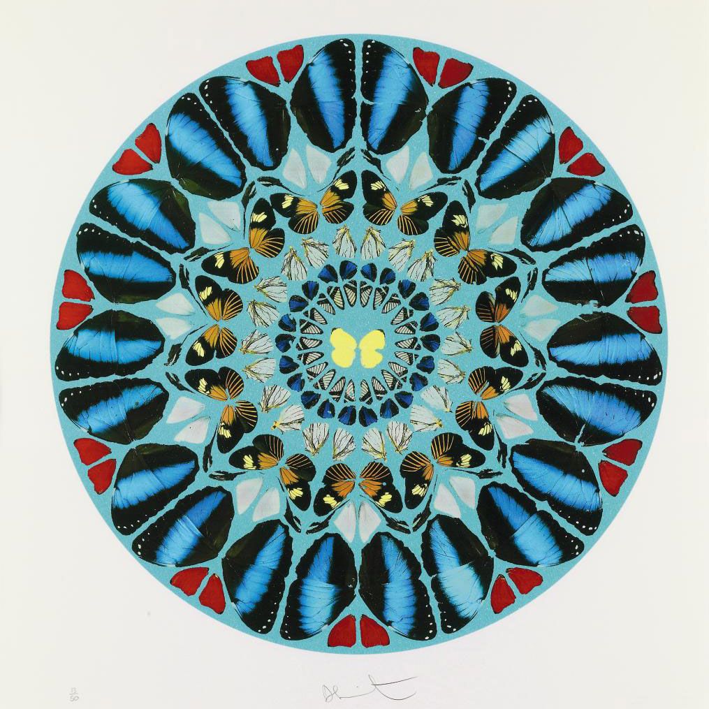 Damien Hirst — Печать псалмов: Ad te, Domine, levavi