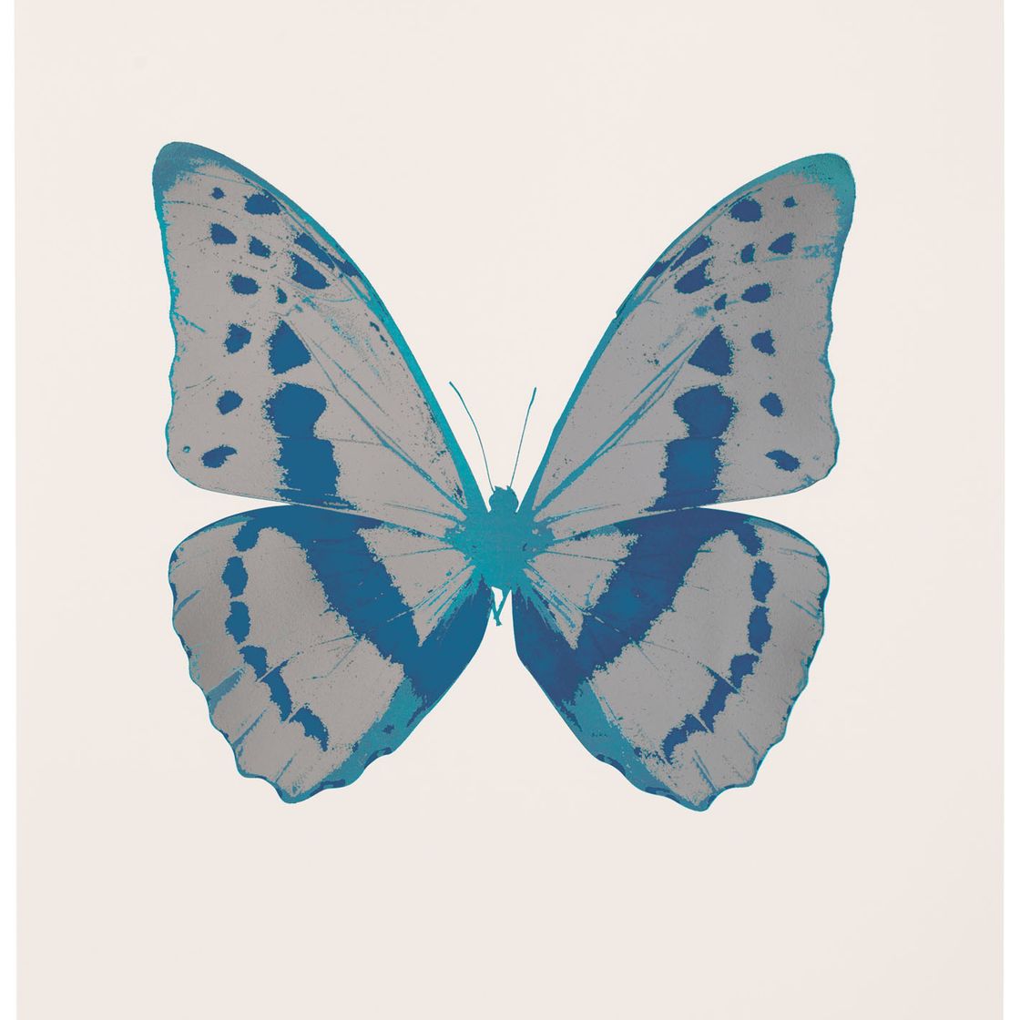 Damien Hirst — The Souls III - Серебристый блеск/Бирюза/Топаз