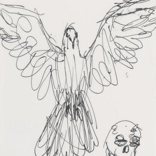 Damien Hirst — Голубь и череп