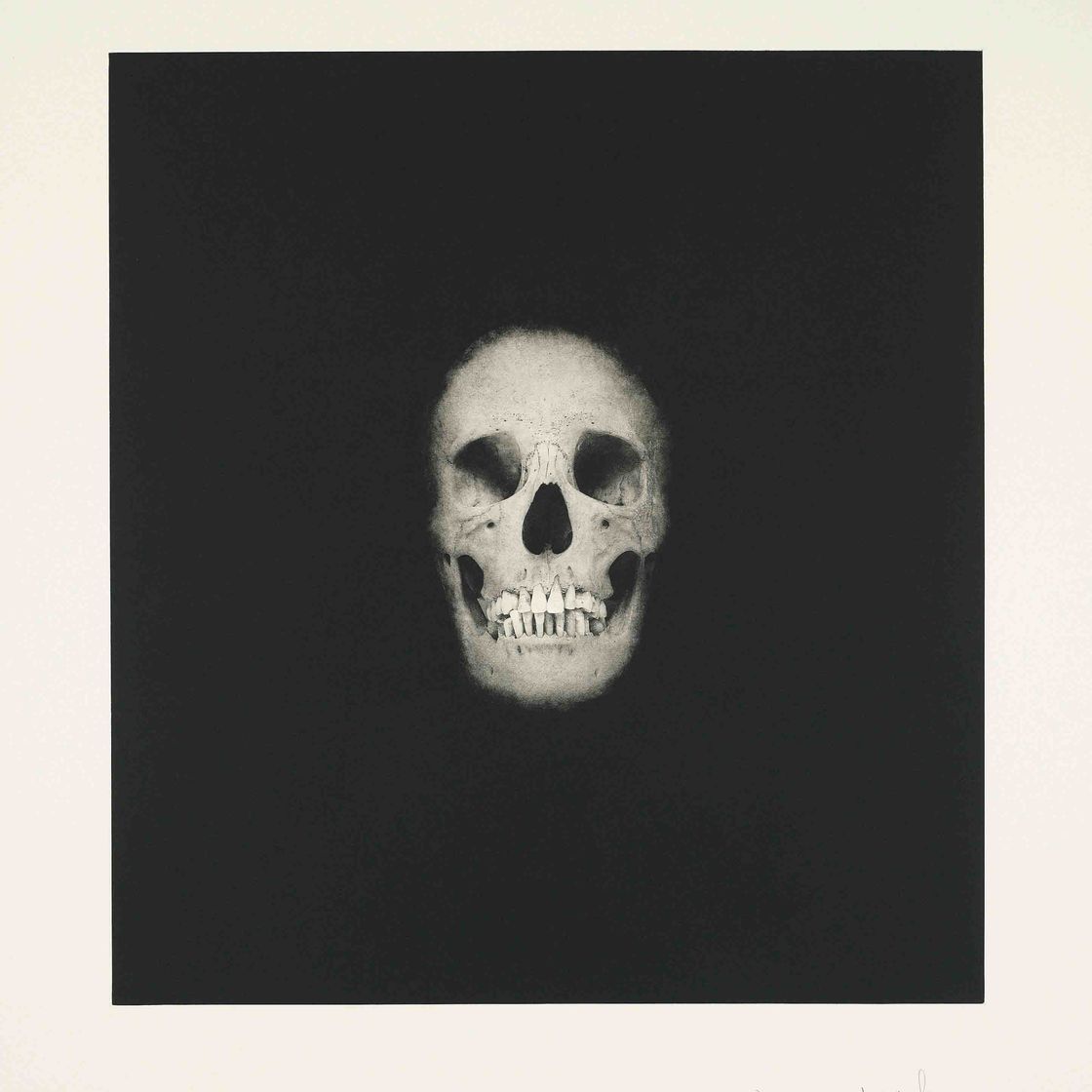 Damien Hirst — Череп V, от: "Когда-то я был таким, как ты, и ты будешь таким, как я".