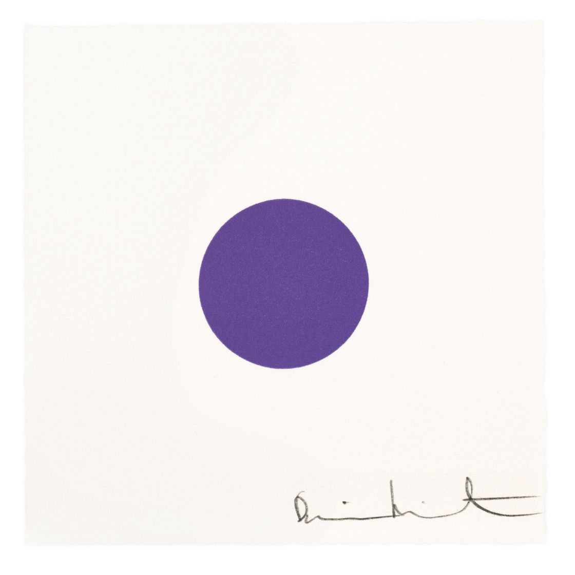 Damien Hirst — Изостеариновая кислота, полученная из 40 вырезанных на дереве пятен