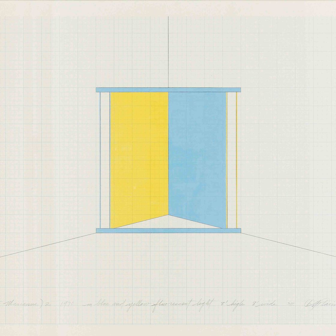 Dan Flavin — Без названия (посвящается Марианне II)