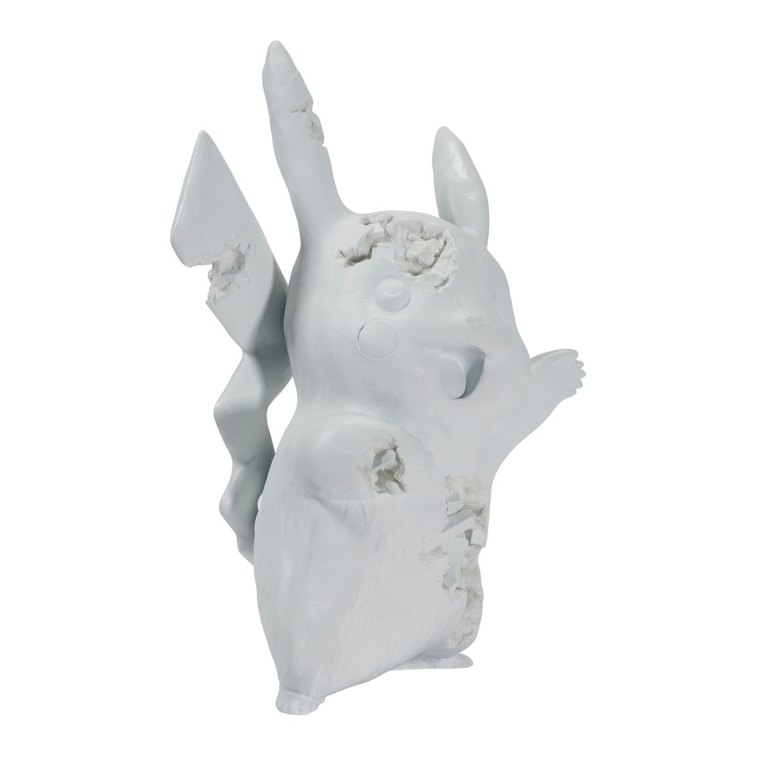 Daniel Arsham — ПИКАЧУ С ГОЛУБЫМИ КРИСТАЛЛАМИ, изображение 3