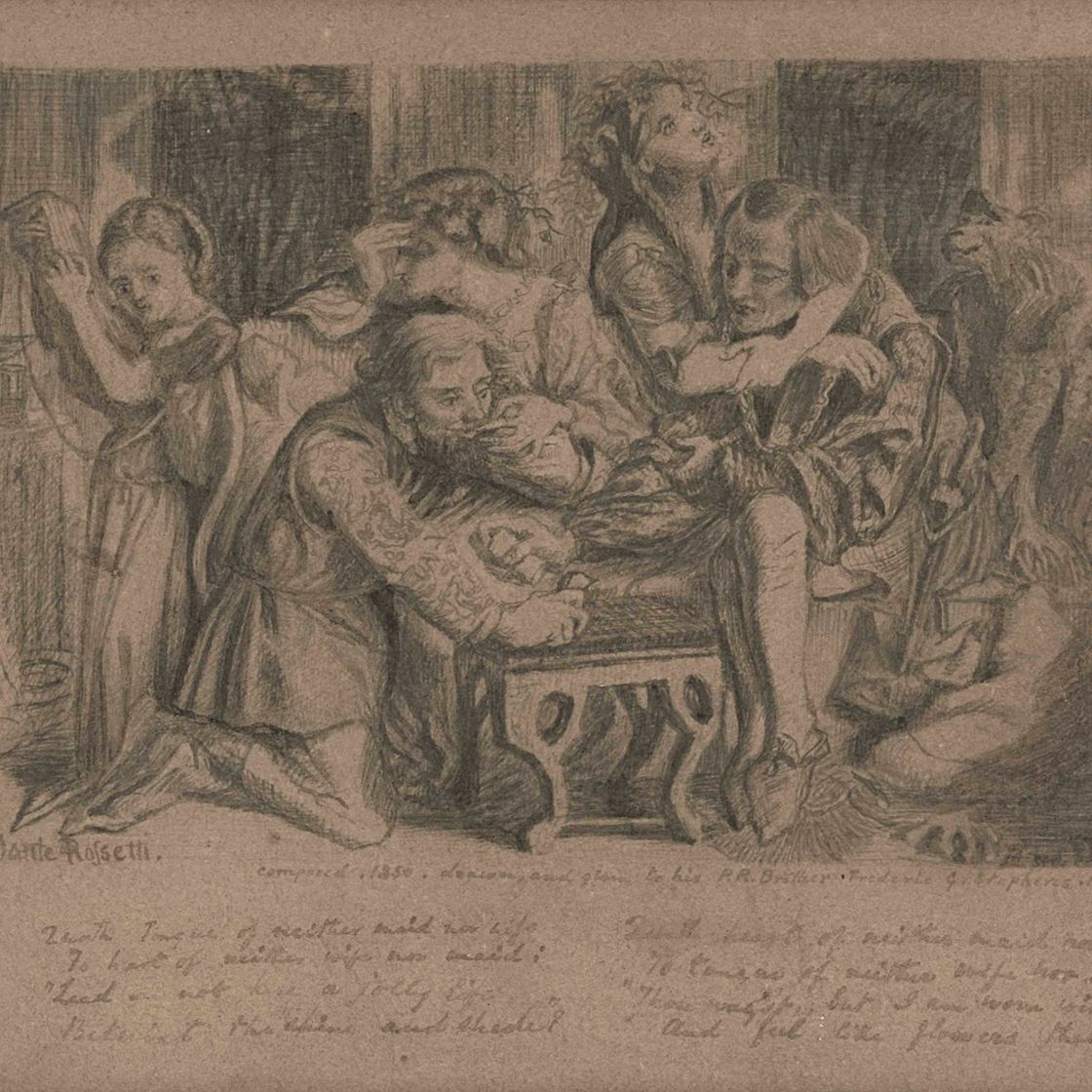 Dante Gabriel Rossetti — Западная Роза