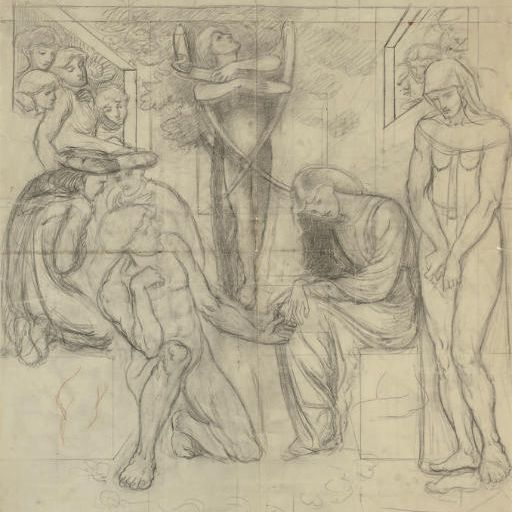 Dante Gabriel Rossetti — Ухаживание Майкла Скотта