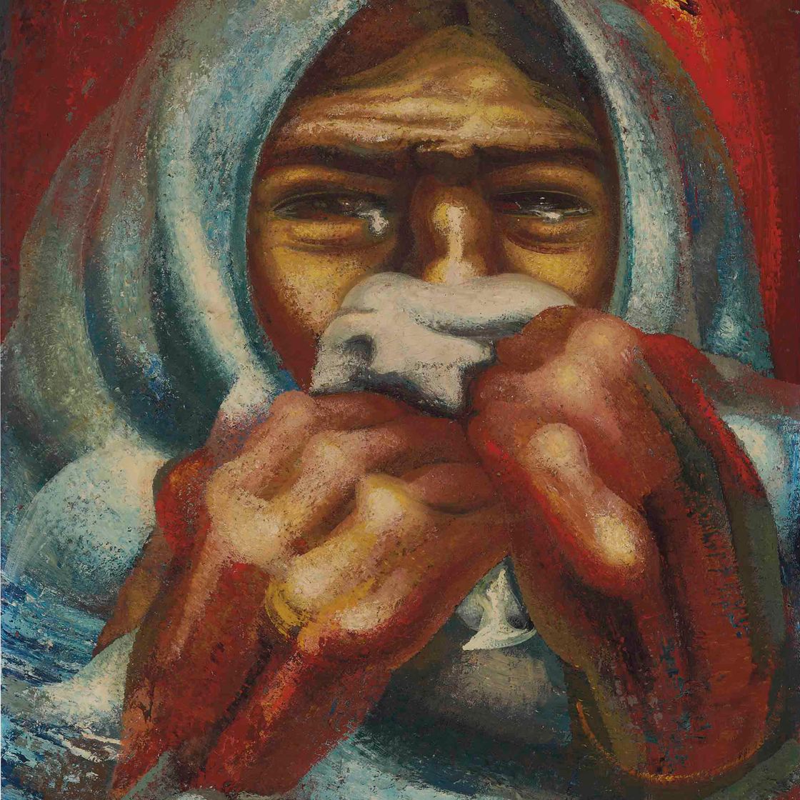 David Alfaro Siqueiros — Женщина льорандо