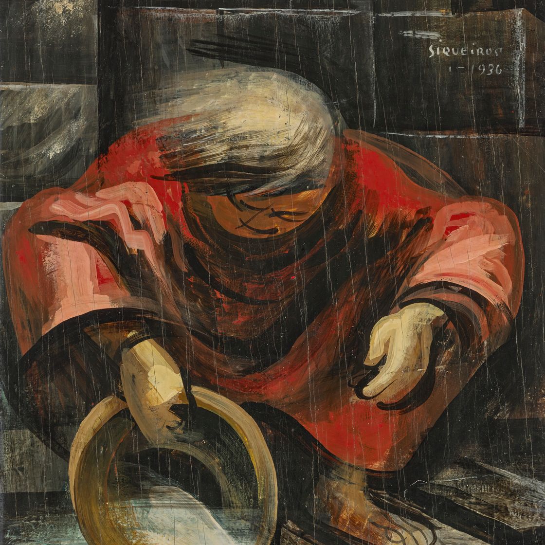 David Alfaro Siqueiros — Мучачо в ла-фуэнте, изображение 1