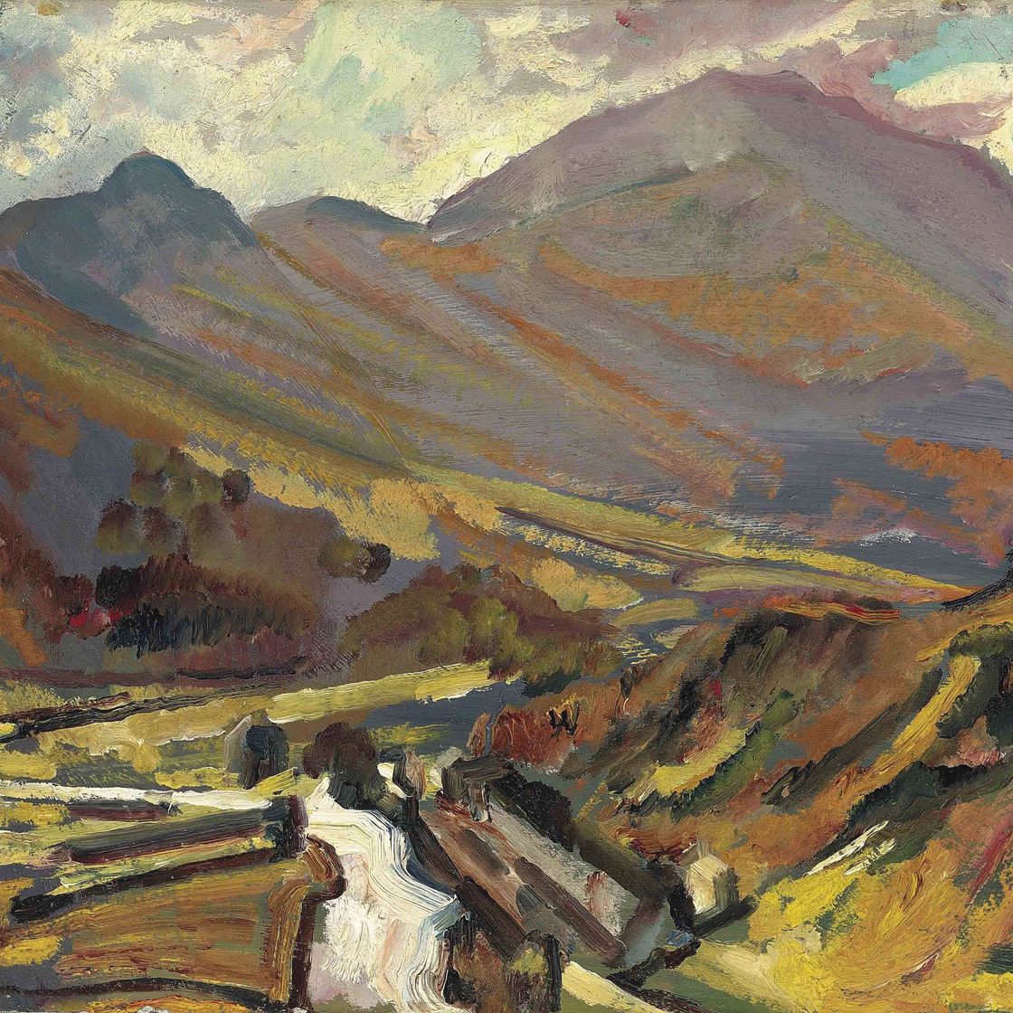 David Bomberg — В Кэрнгормсе, в конце лета
