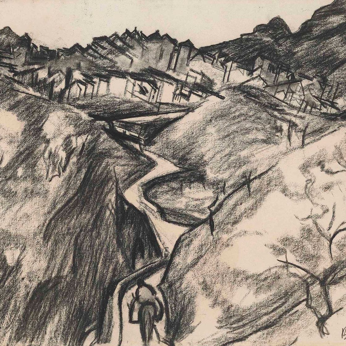 David Bomberg — Алора, Андалусия