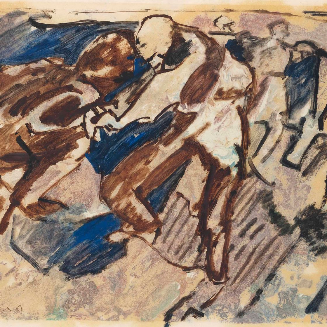 David Bomberg — Рыбаки
