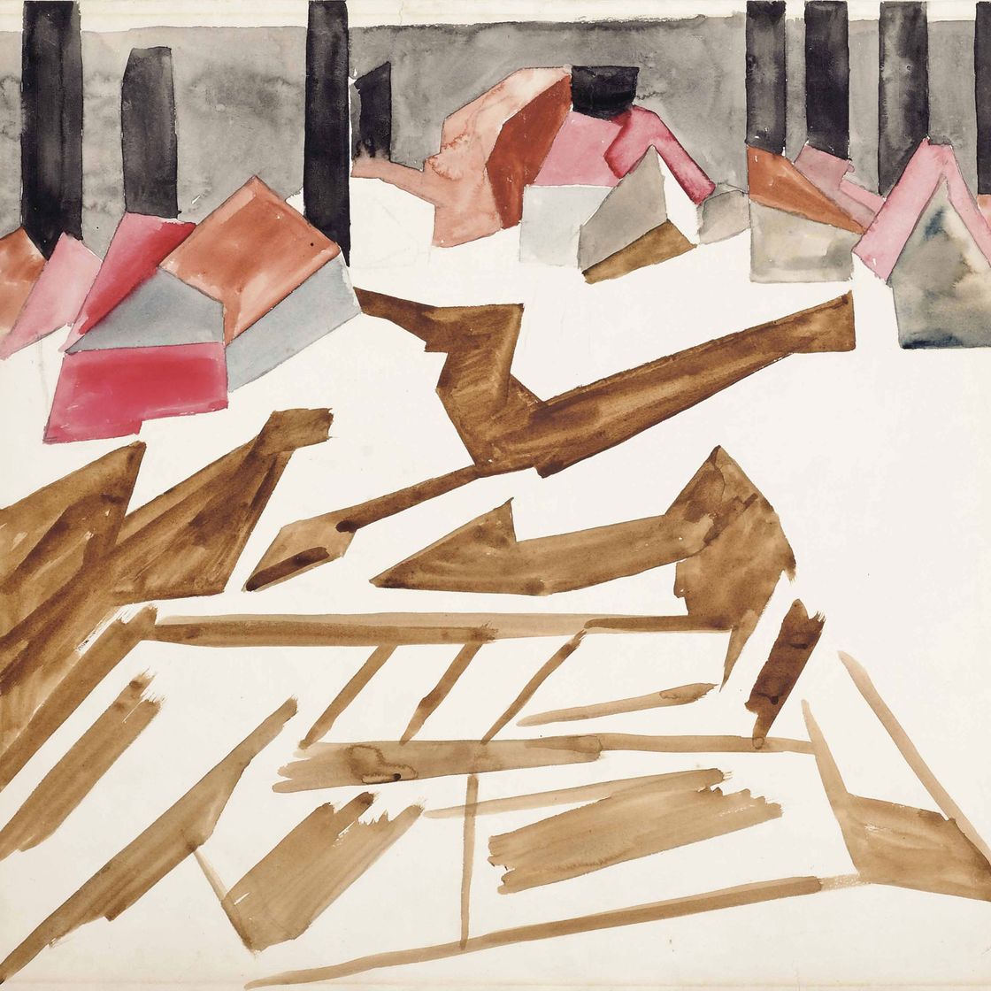 David Bomberg — Лагерь