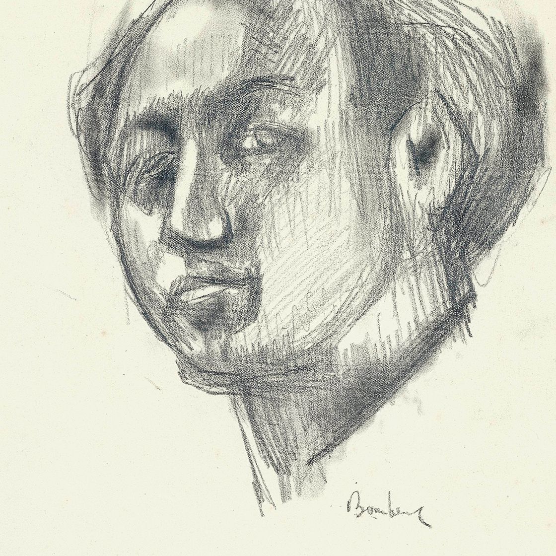 David Bomberg — Автопортрет