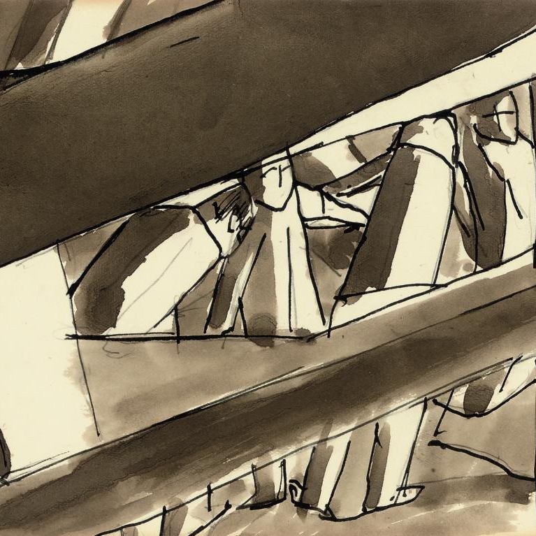 David Bomberg — Саперы под холмом 60