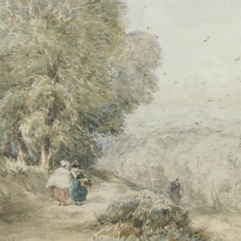 David Cox — Фигуры на сельской трассе