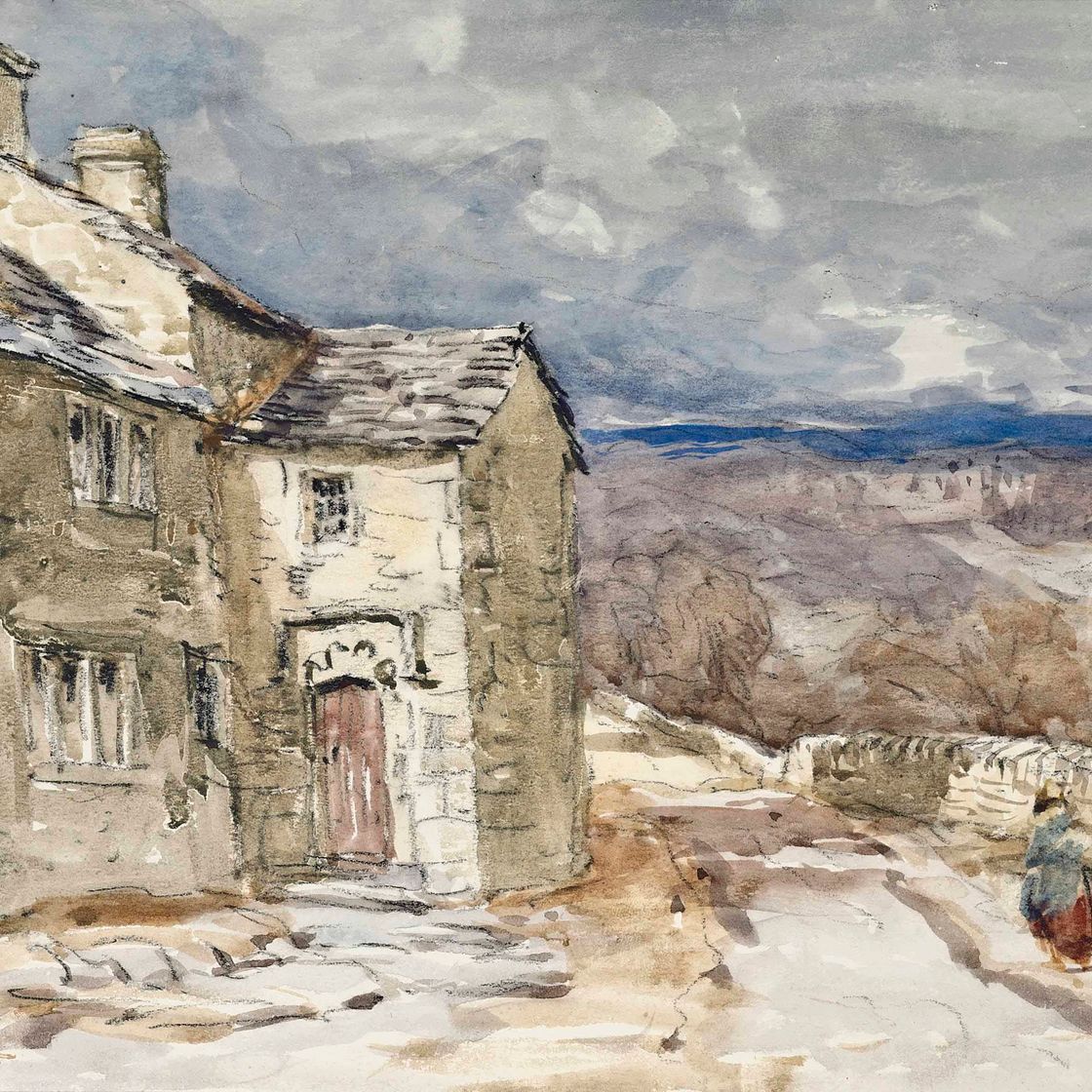David Cox — Фигура на дорожке