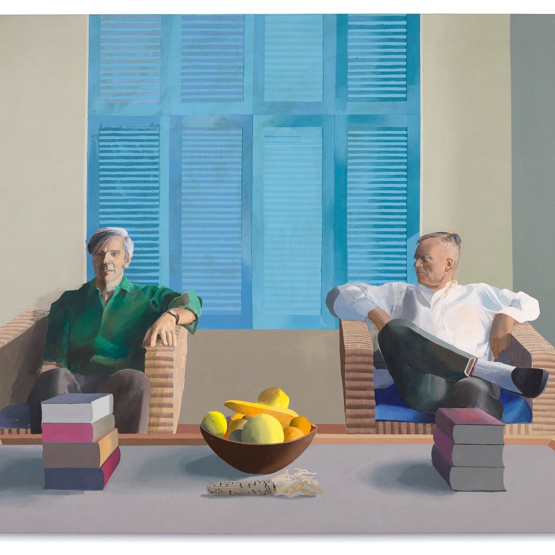 David Hockney — Кристофер Ишервуд и Дон Бакарди, изображение 2