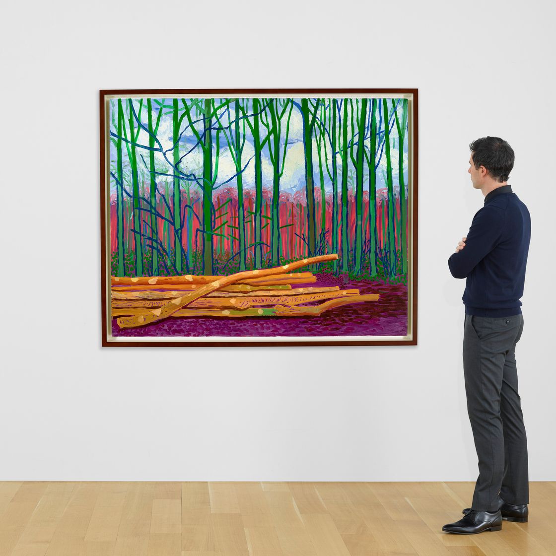 David Hockney — Поваленные деревья, изображение 4