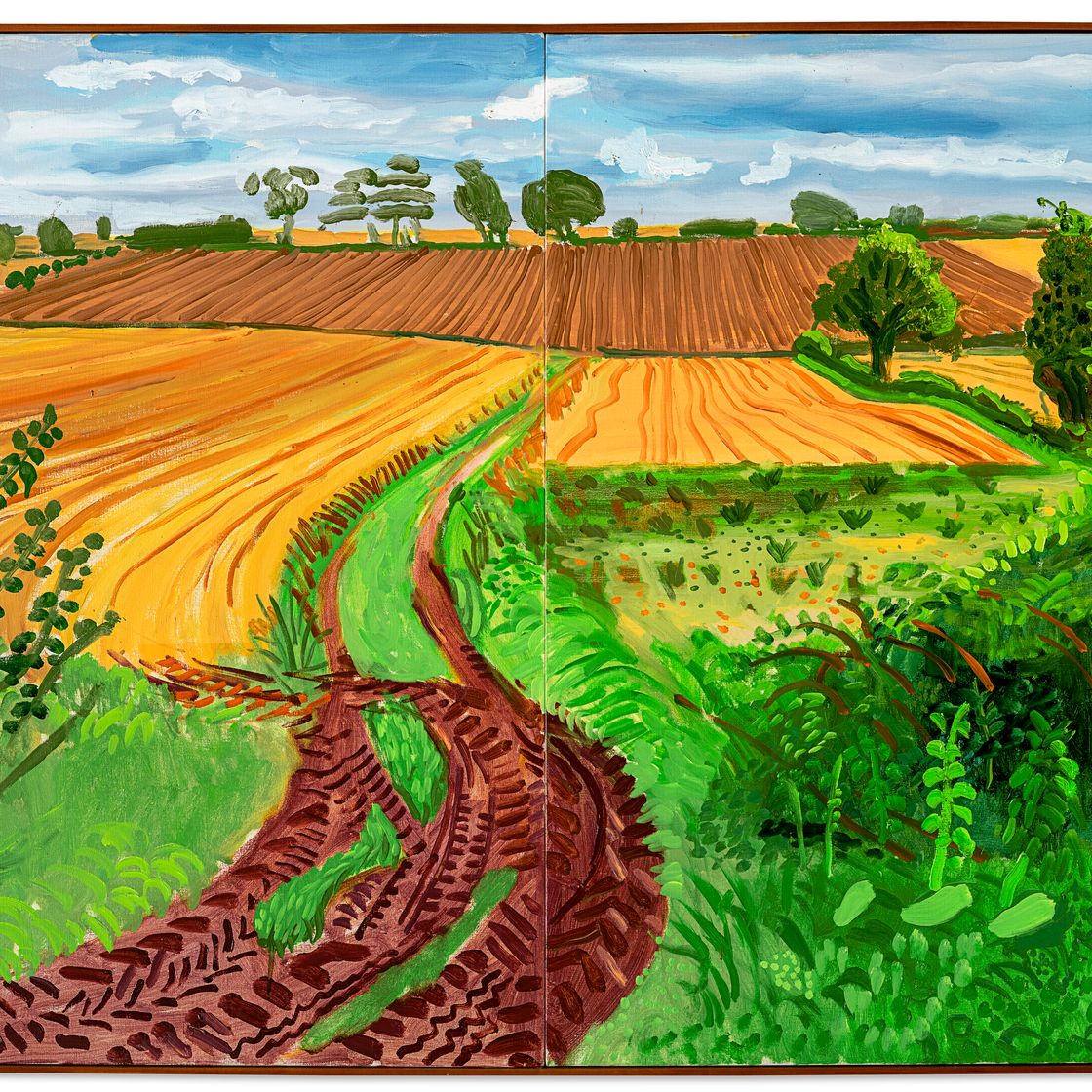 David Hockney — Между Килхэмом и Лангтофтом, изображение 1
