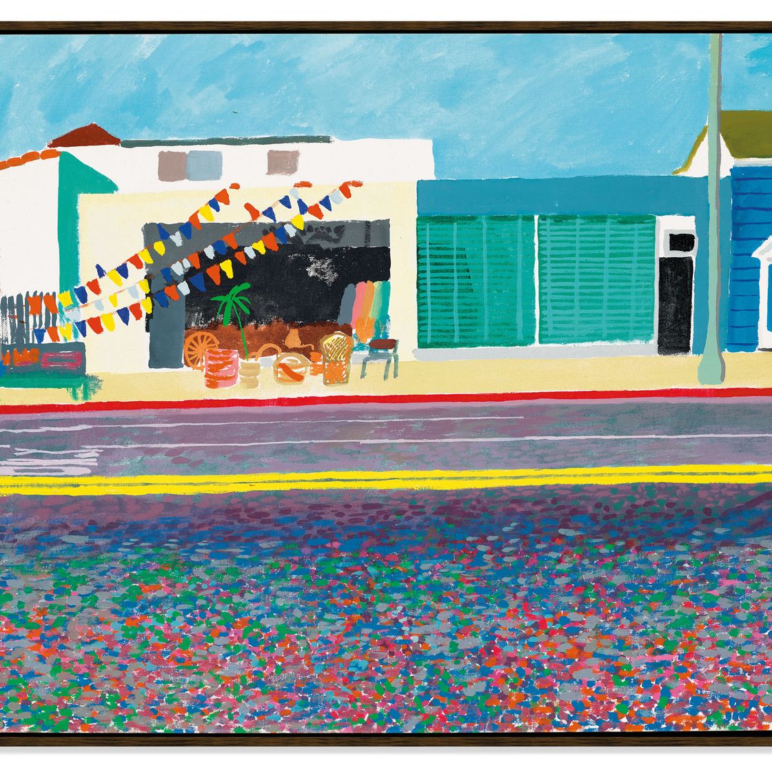 David Hockney — Бульвар Санта-Моника, изображение 1