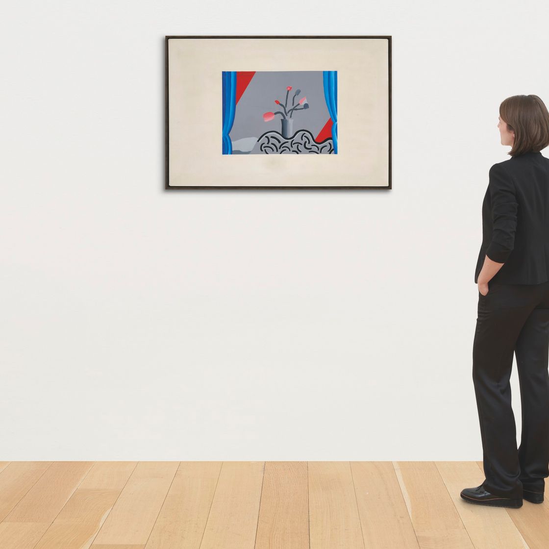David Hockney — Натюрморт (Цветы), изображение 2