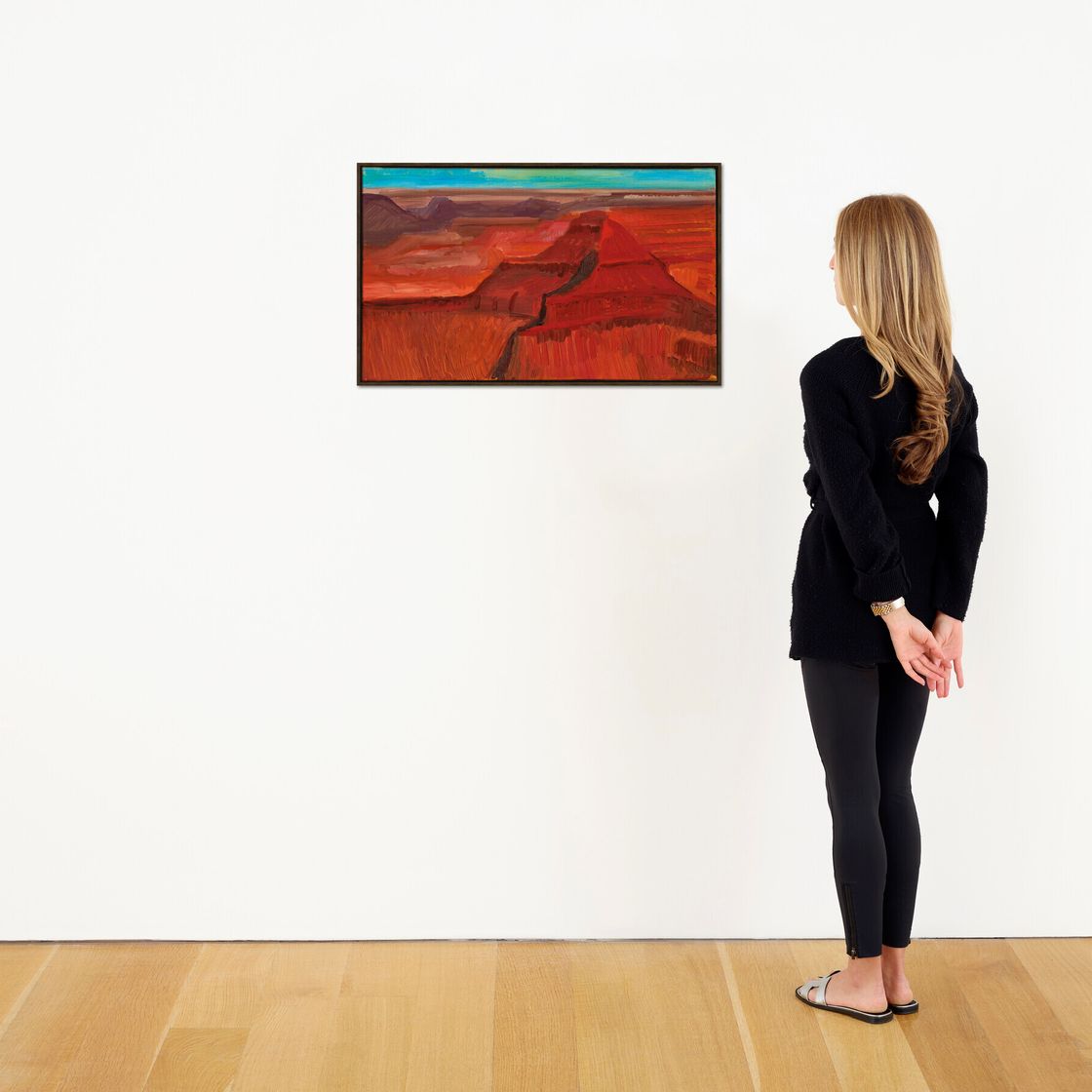David Hockney — Небольшое исследование Большого каньона, изображение 2